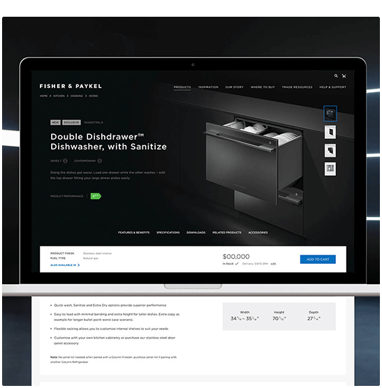 Appliances Website Image